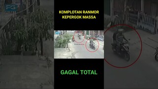Komplotan Ranmor Kepergok Warga #shorts