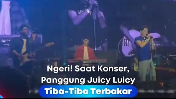 Suasana konser Juicy Luicy di Highland Fest 2026, Bukittinggi, Sumatra Barat, Sabtu (26/9/2026)