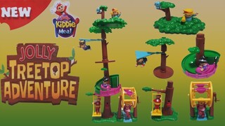 October 2019 Jollibee Jolly Treetop Adventure - Complete Set of 5 Toys