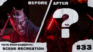 Toys Photography: Scene Recreation #33 Star Wars Darth Maul