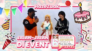Jalan-jalan di event Sidoarjo Japanese World 6th Anniversary (2025)!