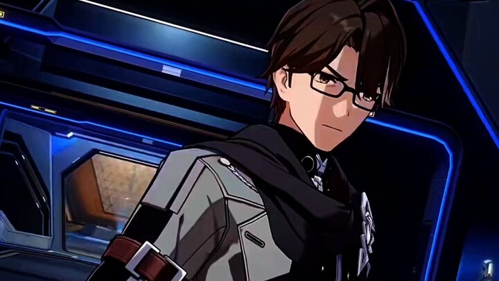 The only person on the train from Honkai Impact 3