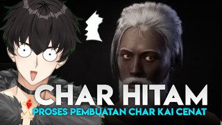 Menghitamkan Character Pax Dei