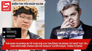 Thí sinh Olympia bị tố thái độ coi thường; Truyềnhình TQ nói về kếhoạch "tấuhài" của fan NgôDiệcPhàm