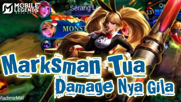 MARKSMAN TUA.DAMAGE NYA GILA🤯DAMAGE KRITIKNYA BIKIN KAGET🔥🔥🔥