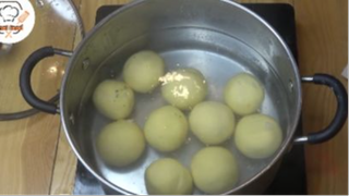 Bánh Trôi Tàu vừng đen làm từ khoai lang đáng thưởng thức 5 #food