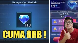 SEBELUM DI FIX !! 110 DIAMOND CUMA 8000 RUPIAH ! BURUAN AMBIL