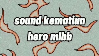 sound kematian hero mlbb