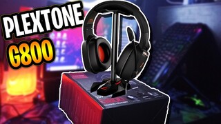Plextone G800 Gaming Earphone Review ➢Quick Test & Unboxing - The Best Microphone on Headset✔
