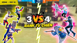 3 Cân 4 giành Booyah trong tử chiến xếp hạng _ HEAVY Free Fire