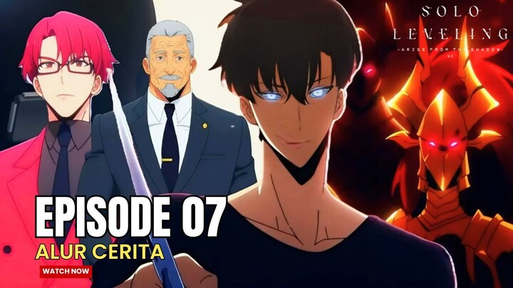 JINWOO RESMI MENJADI HUNTER KELAS S KE-10 - ALUR CERITA SOLO LEVELING SEASON 2 EPISODE 7 SUB INDO