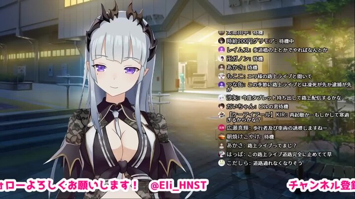 【Mature】【Souyue Eri】Street singing