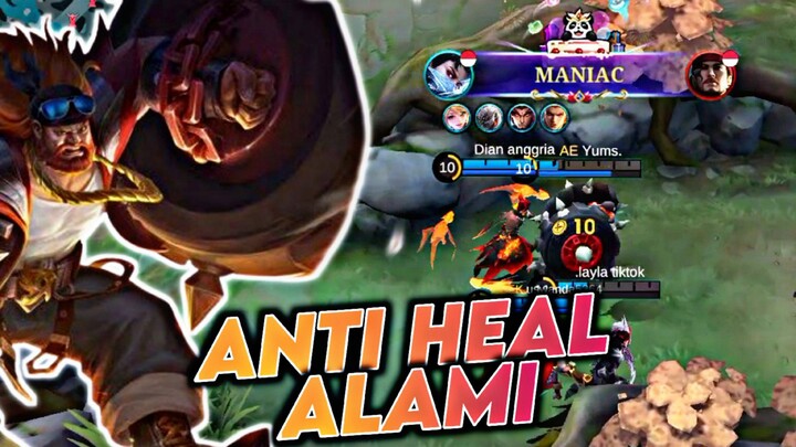 Pake Hero Ini, Auto Gak Beli Anti Heal - Mobile Legends