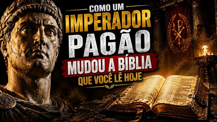 Como um Imperador Pagão Mudou a Bíblia que Você Lê Hoje?