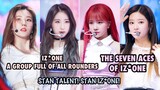 THE SEVEN ACES OF IZ*ONE | ALL ROUNDERS (Vocal, Dance, Rap)