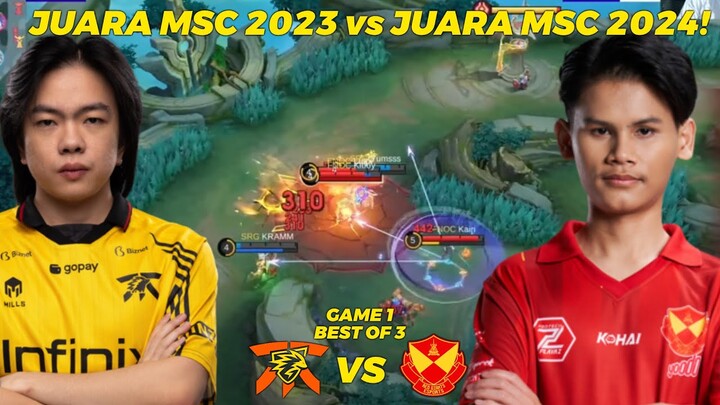 JUARA MSC 2023 vs JUARA MSC 2024! - YRG vs  FNATIC ONIC Game 1 #KBreakdown