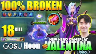 Valentina Twilight Charmer Ranked Gameplay | MLBB New Hero Gameplay By ɢᴏsᴜ Hoon ~ MLBB