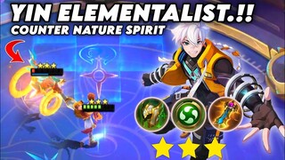 NATURE SPIRIT DESTROYED.!! YIN ELEMENTALIST.!! MAGIC CHESS MOBILE LEGENDS