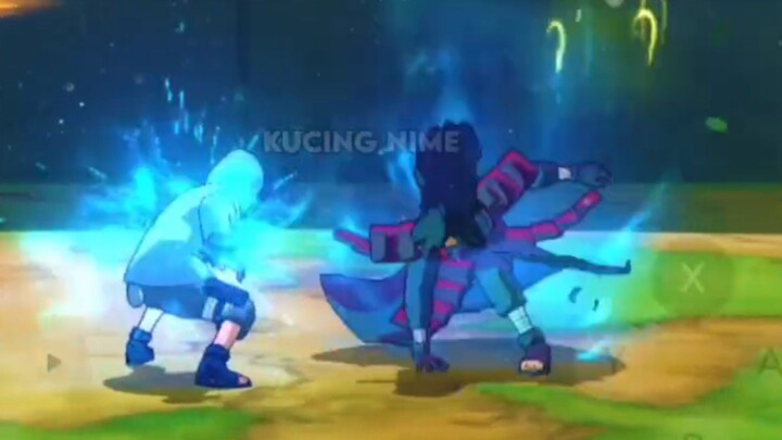 KIBA BERSIAGA SAAT MADARA EDO MENDARAT DI DEPANNYA