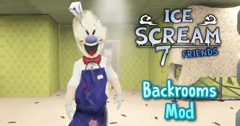 Ice Scream 7 In Backrooms Atmosphere Mod Full Gameplay - Bilibili
