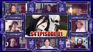 OVERLORD SEASON 4 EPISODE 1 REACTION MASHUP | オーバーロード 4期 1話 リアクション