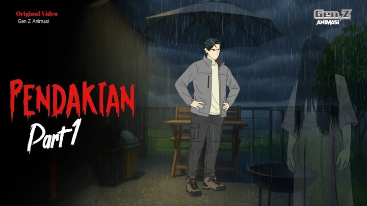 PENDAKIAN PART-1  DRAMA ANIMASI HOROR, KARTUN HOROR, animasi romantis, [bangkit
