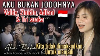 AKU BUKAN JODOHNYA | VALDY NYONK, ZINIDIN ZIDAN, ADLANI RAMBE, TRI SUAKA | FILIPINA REACTION VIDEO