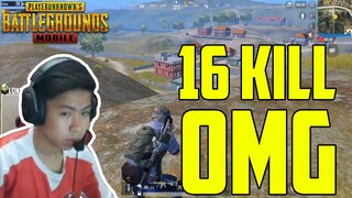 (PUBG MOBILE) Trận đầu tiên trong ngày được 16 kill và cái kết | Long Plus