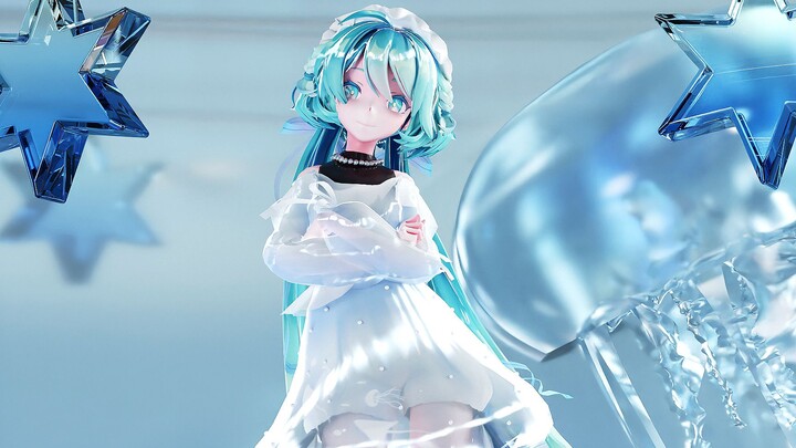 [Hatsune MMD] กระโปรงมีความเรียบและยืดหยุ่นในการแสดงรอบ X