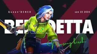 BENEDETTA EXP LANE  | BENEDETTA KERUSAKAN TINGGI!!!!! | BENEDETTA GAMEPLAY MOBILE LEGENDS