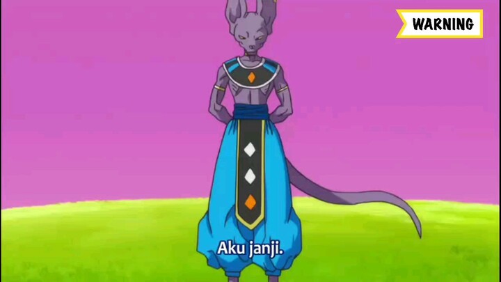 Goku sekali serang langsung pingsan