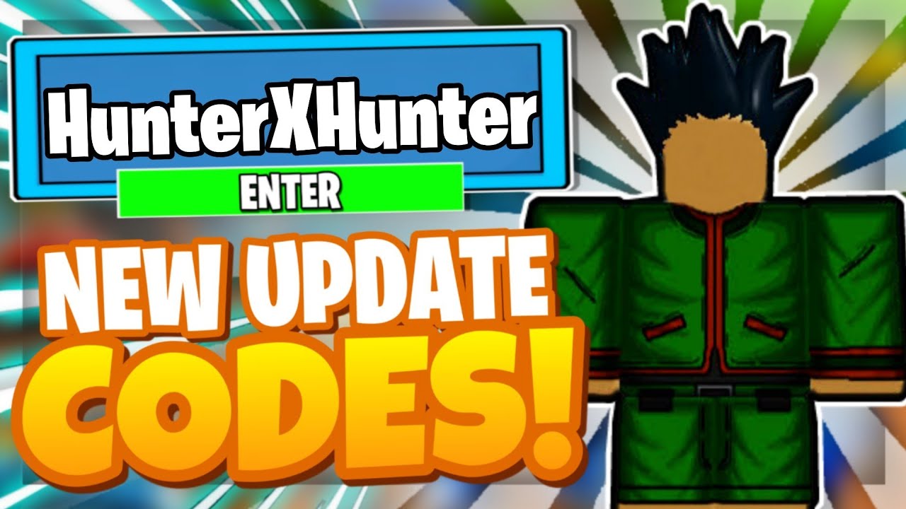 ALL NEW *HUNTER X HUNTER* UPDATE CODES! Anime Mania Roblox 