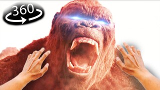 360° VR - New KONG Villain attacks YOU!