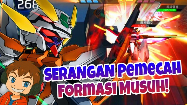 Serangan Harute Memecah Formasi Musuh! - Gundam Supreme Battle