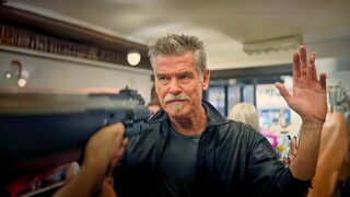 A gangster aimed a gun at an old man, not realizing he was a really tough criminal