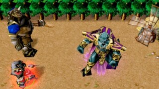 في لعبة "Warcraft 3"، من هم الأبطال الذين يمكنهم التعاون مع Kao Ge'er لهزيمة Archimonde؟