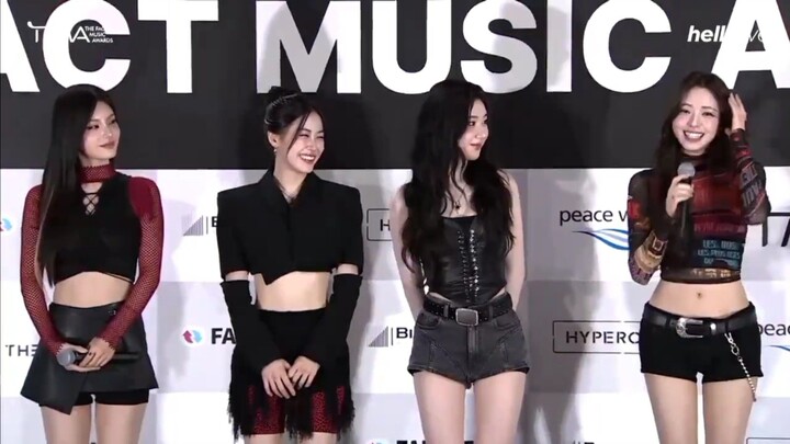 240908 2024 THE FACT MUSIC AWARDS ITZY Red Carpet