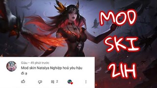 MOD SKIN NATALYA YÊU HẬU FULL HIỆU ỨNG ÂM THANH ( KO CÓ ÂM THANH XUẤT HIỆN )