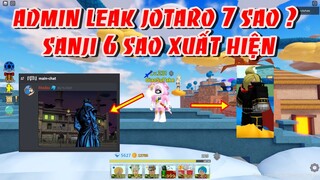 Jotaro 7 Sao Sanji 6 Sao Và Những Thông Tin Được Admin Tiết Lộ Là Gì ? | ALL STAR TOWER DEFENSE