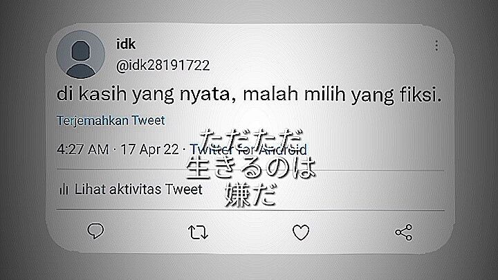 DI KASIH YNG NYATA MALAH MILIH YG FIKSI🥲💪🏻