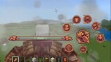 [Minecraft X Attack on Titan] Use modules to restore famous scenes of rebellion