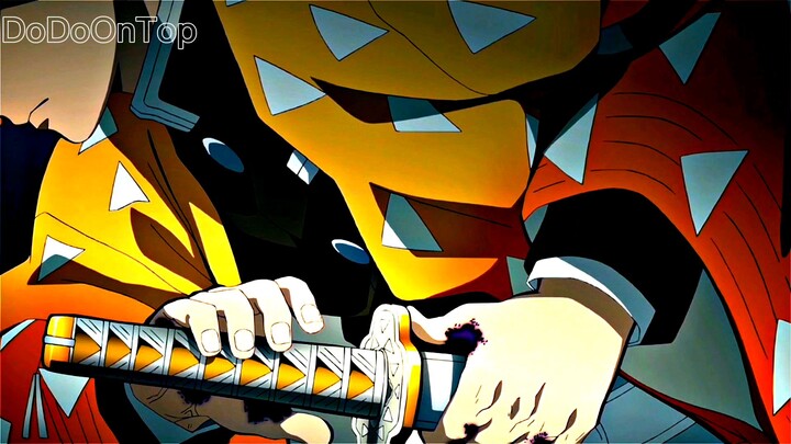 Fed up | Demon Slayer - Zenitsu while he's sleeping