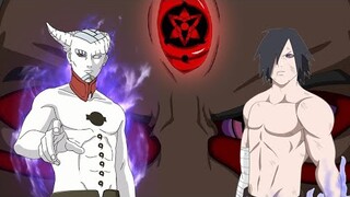 Mengerikan..! Battle Dahsyat Rinnegan Sasuke Vs Dojutsu Isshiki Otsutsuki, Siapa Pemenangnya?