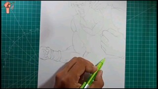 Menggambar Toko di sebuah anime Dragon ball