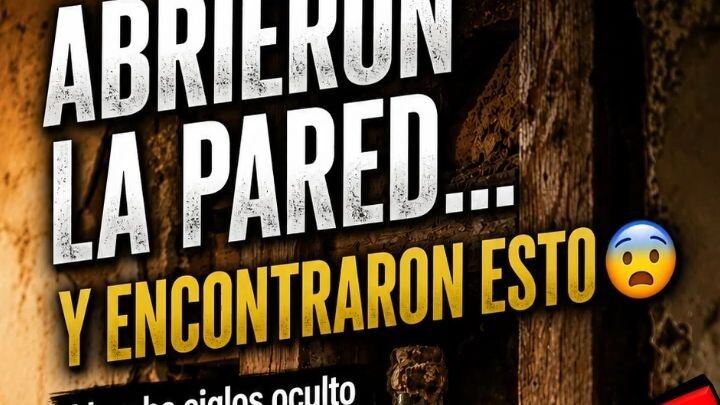 Abrieron la pared de una casa antigua… y encontraron una botella sellada 😨