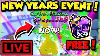 🎥LIVE *EVENT* 2023 NEW YEARS IN PET SIMULATOR X!! (Roblox)