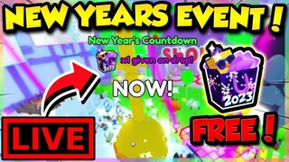 🎥LIVE *EVENT* 2023 NEW YEARS IN PET SIMULATOR X!! (Roblox)