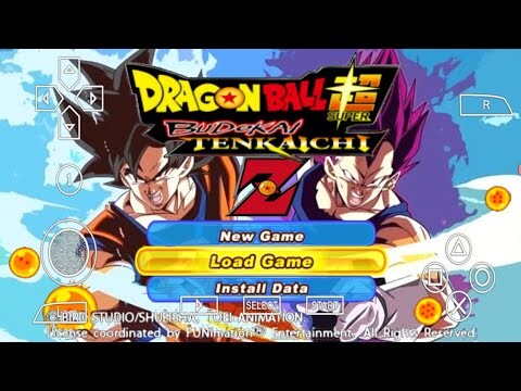 NEW Dragon Ball Super Budokai Tenkaichi Z PPSSPP DBZ TTT MOD BT3 ISO With Permanent Menu!