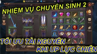 Nhiệm vụ chuyển sinh 2 và những lưu ý khi úp lực chiến | Mu: Vượt Thời Đại