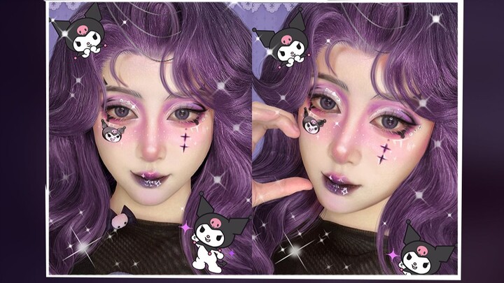Sanrio Series: Kuromi-Inspired Makeup – I Just Want to Look Like Myself